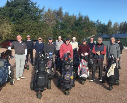 Club Golf at Drumoig GC - 8 October 2020. 1st John Yule 2nd Jim Browning 3rd Euan Fraser Club Golf at Drumoig GC - 8 October 2020. 1st John Yule 2nd Jim Browning 3rd Euan Fraser